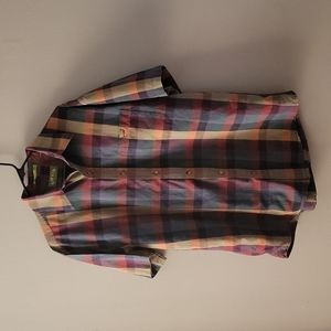 Orivs mens button down short sleeve shirt